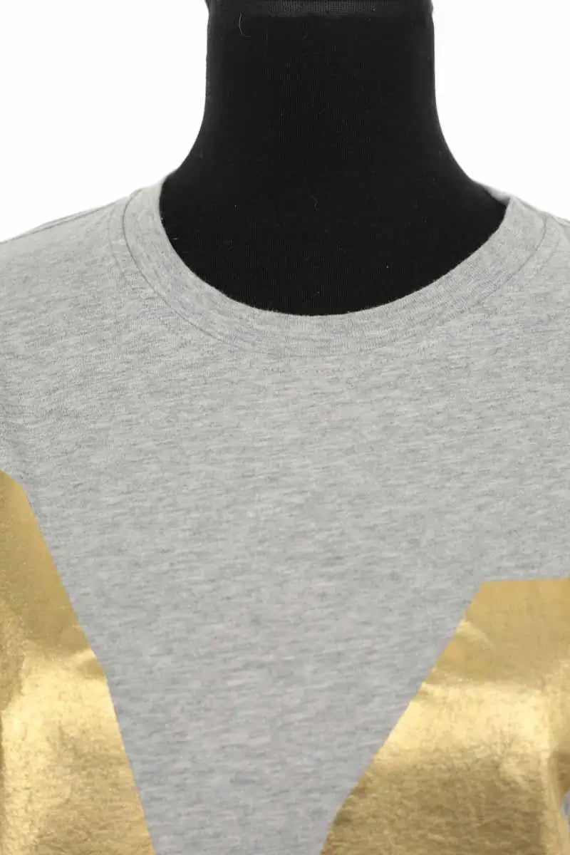 T-shirt Alexander McQueen Gris en Coton