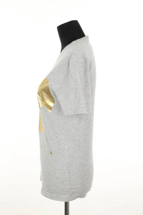 T-shirt Alexander McQueen Gris en Coton