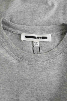 T-shirt Alexander McQueen Gris en Coton
