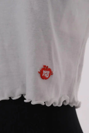 T-shirt Alexander Wang Blanc en Coton