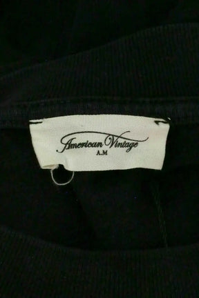 T-shirt American Vintage Anthracite en Coton