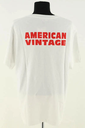 T-shirt American Vintage Blanc en Coton