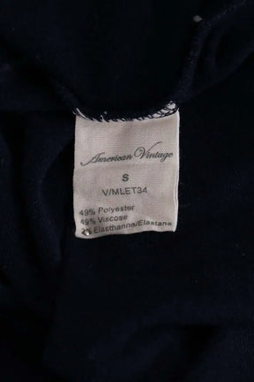 T-shirt American Vintage Bleu en Synthétique