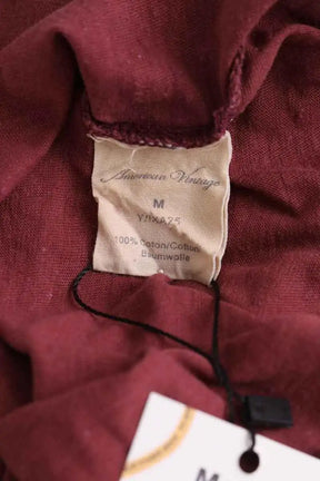 T-shirt American Vintage Bordeaux en Coton