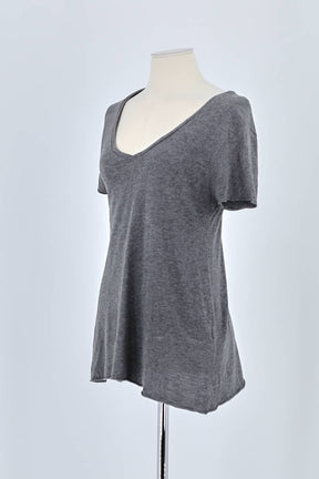 T-shirt American Vintage Gris en Coton
