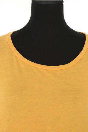 T-shirt American Vintage Jaune en Coton