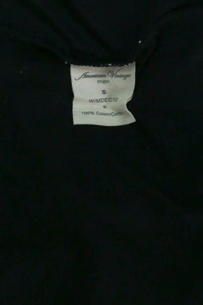 T-shirt American Vintage Noir en Coton