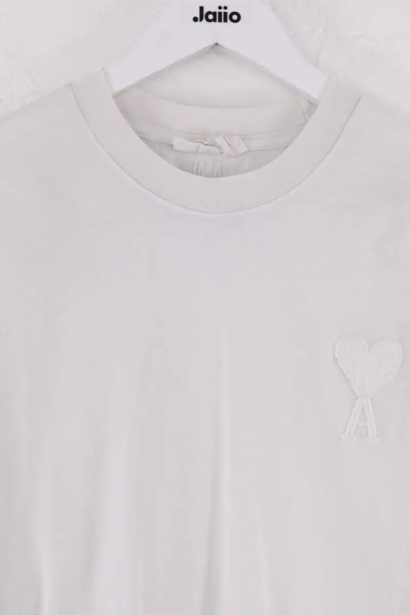T-shirt Ami Blanc en Coton