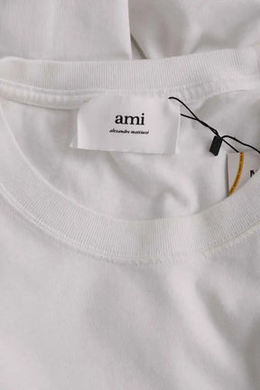 T-shirt Ami Blanc en Coton