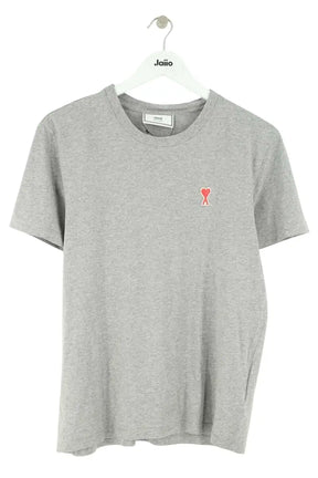 T-shirt Ami Gris en Coton, taille M - Seconde Main