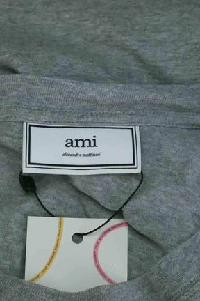 T-shirt Ami Gris en Coton