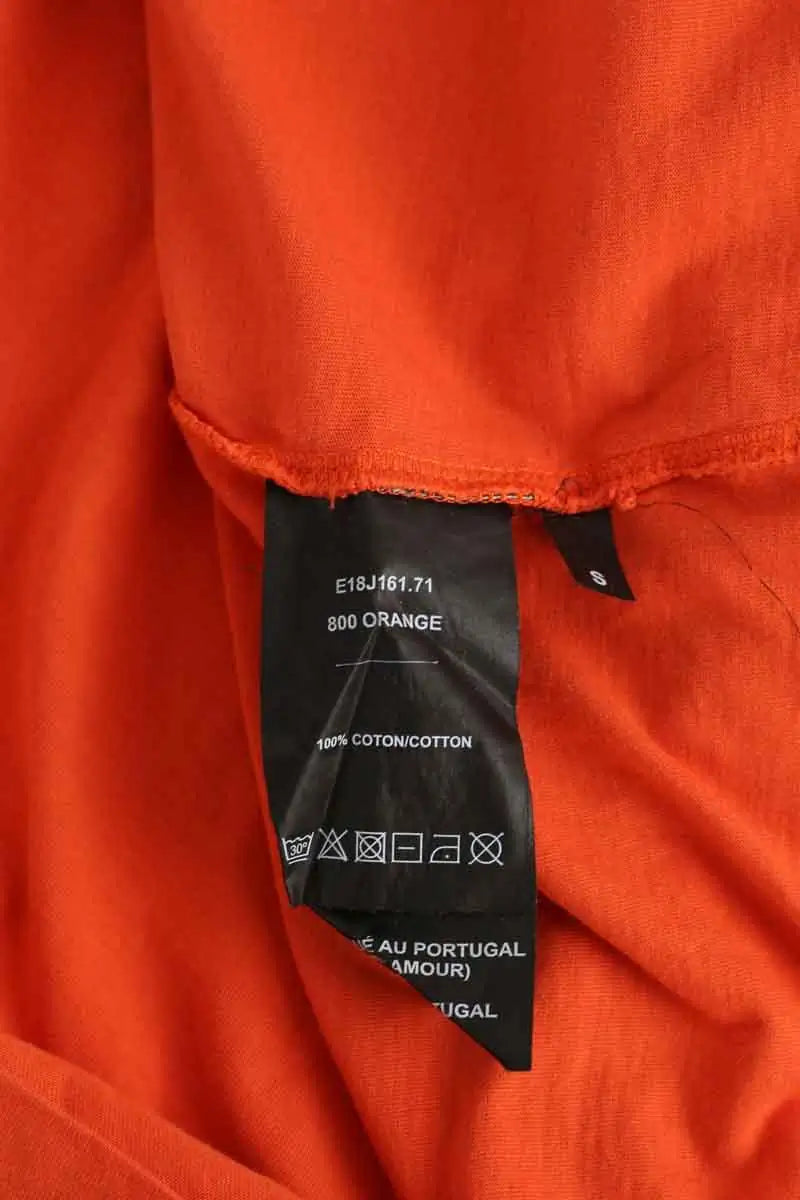 T-shirt Ami Orange en Coton