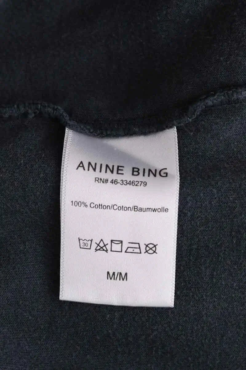 T-shirt Anine Bing Gris en Coton