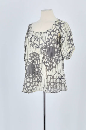 T-shirt Antik Batik Blanc en Coton