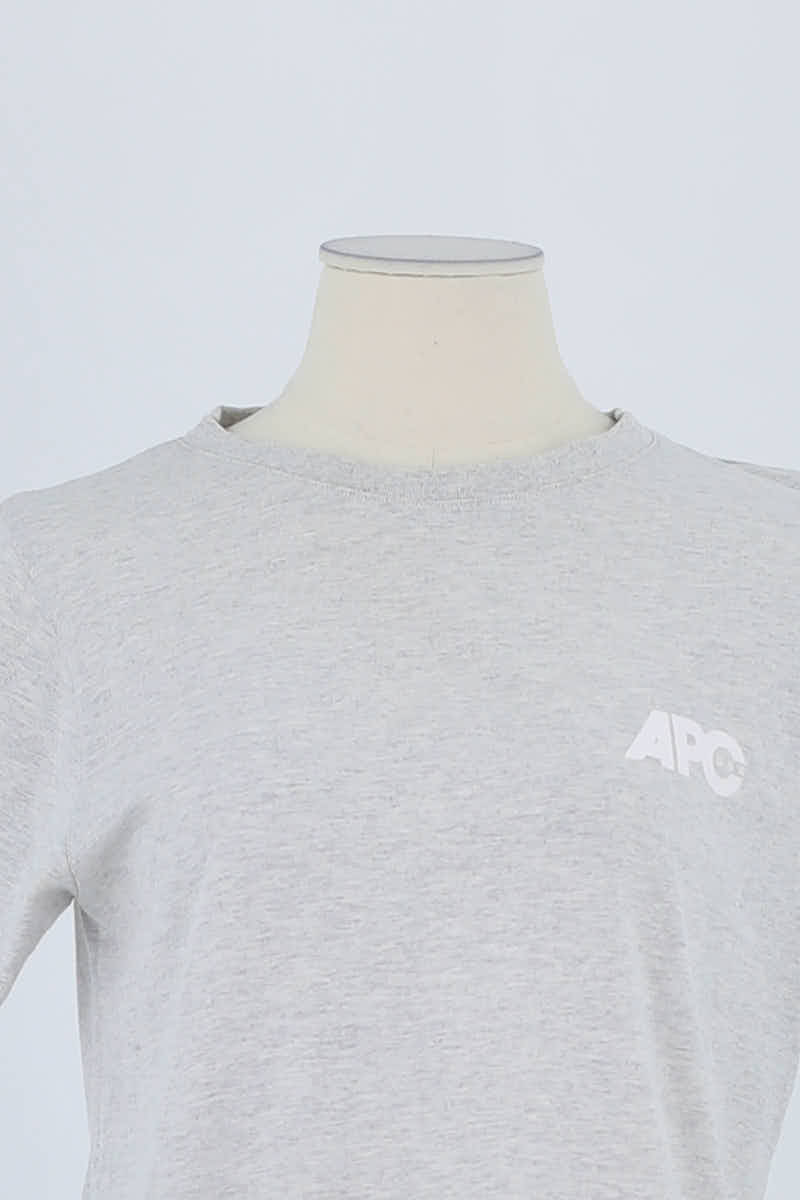 T-shirt APC Gris en Coton