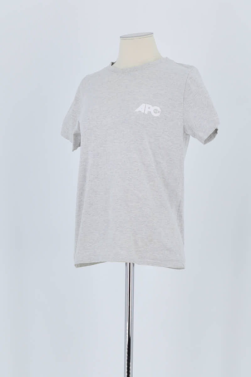 T-shirt APC Gris en Coton