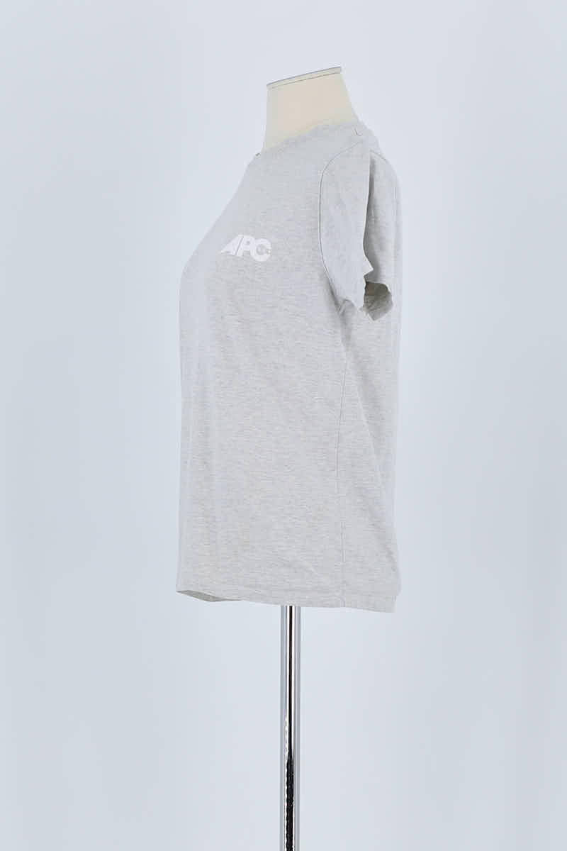 T-shirt APC Gris en Coton