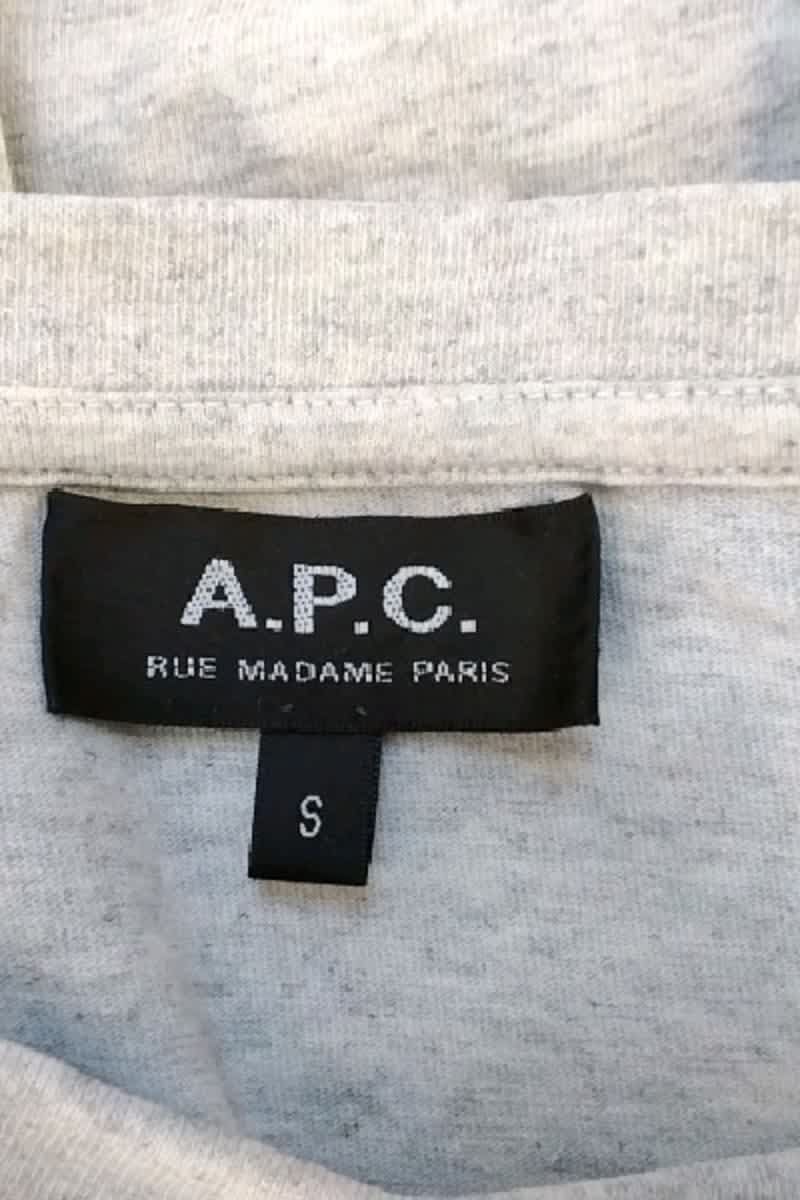T-shirt APC Gris en Coton