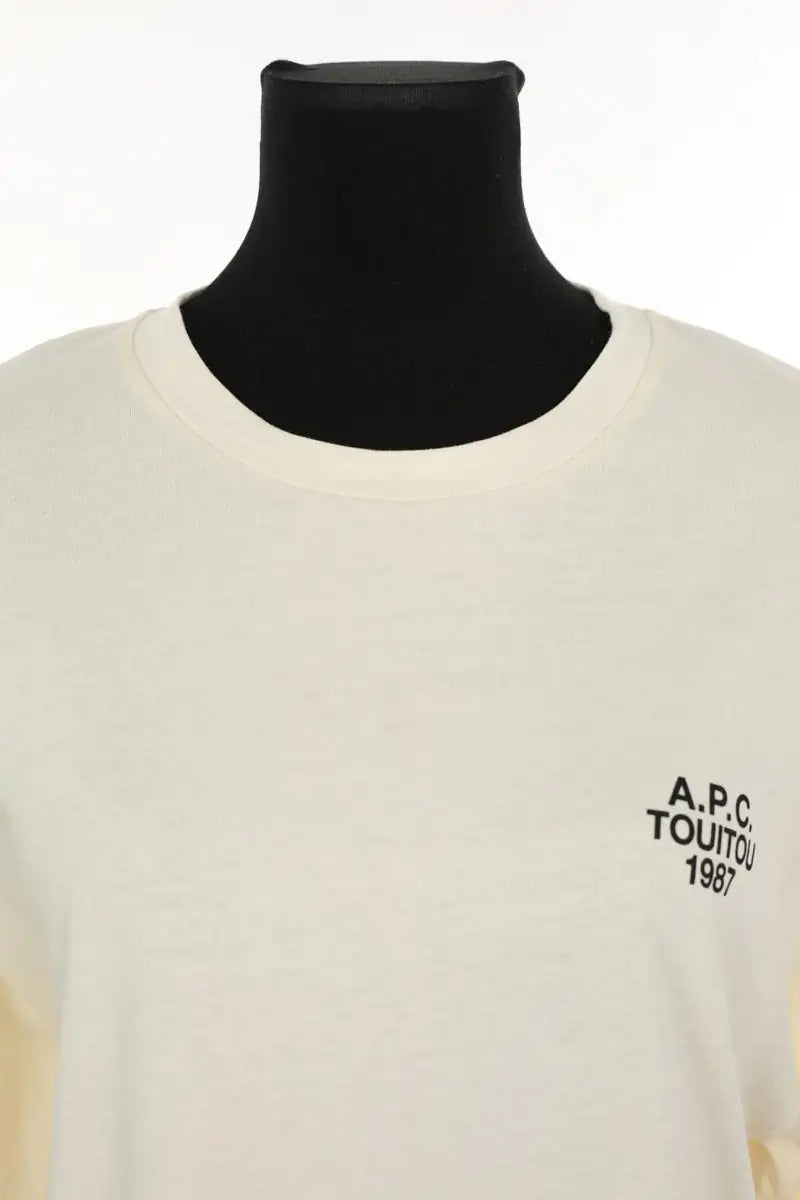 T-shirt APC Jaune en Coton
