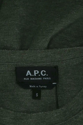 T-shirt APC Kaki en Coton