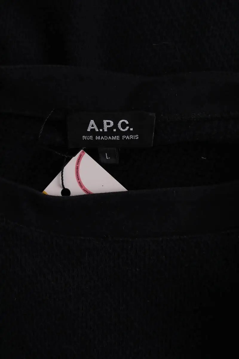 T-shirt APC Noir en Coton