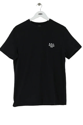 T-shirt APC Noir en Coton, taille M - Seconde Main