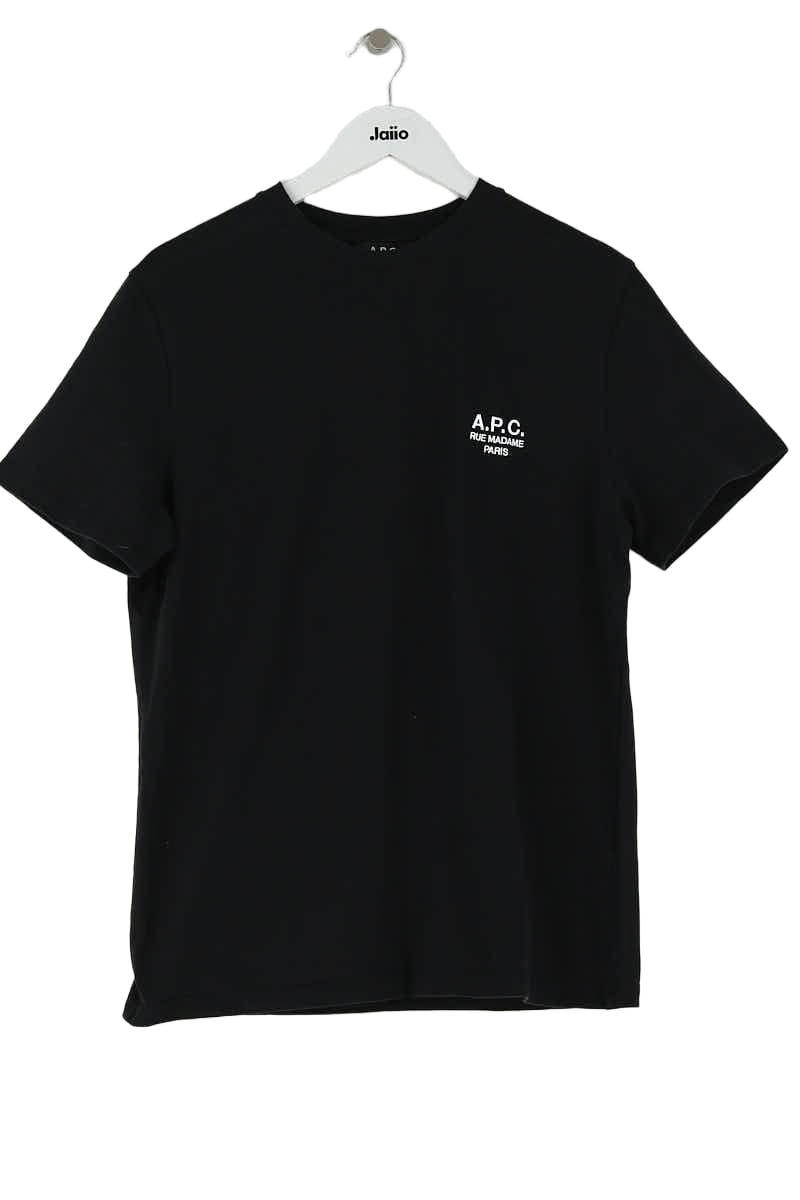 T-shirt APC Noir en Coton, taille M - Seconde Main