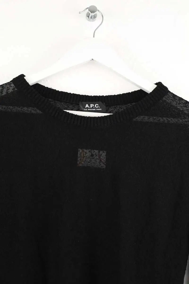 T-shirt APC Noir en Viscose