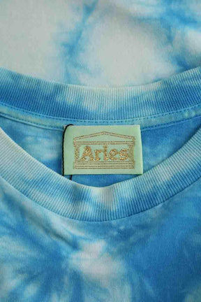T-shirt Aries Bleu en Coton