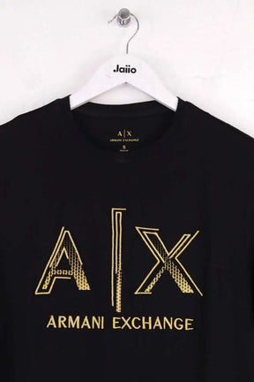 T-shirt Armani Exchange Noir en Coton