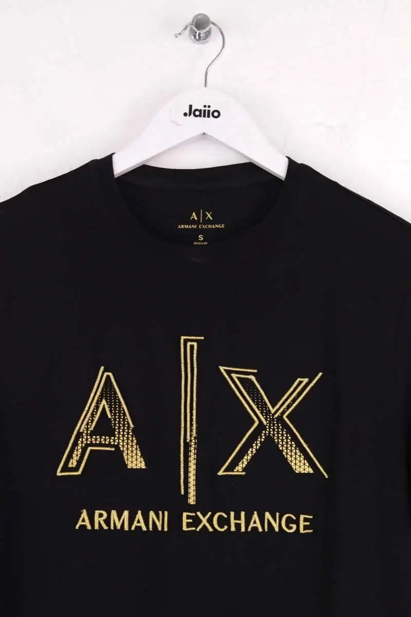 T-shirt Armani Exchange Noir en Coton