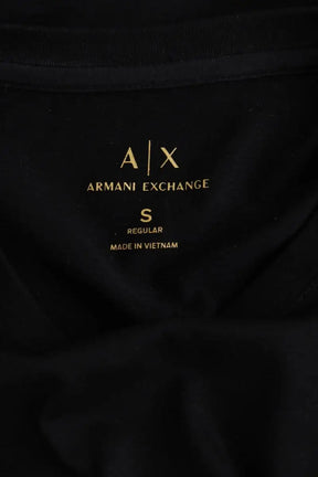 T-shirt Armani Exchange Noir en Coton