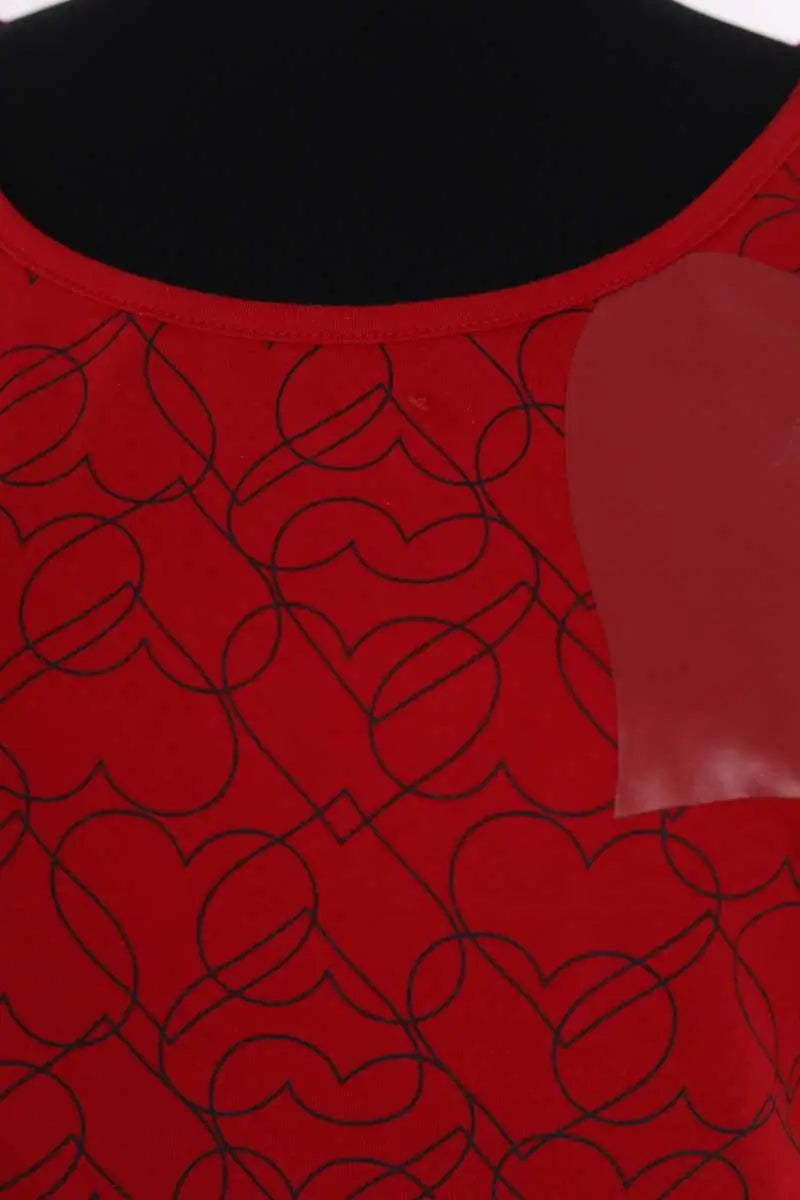 T-shirt Armani Jeans Rouge en Coton