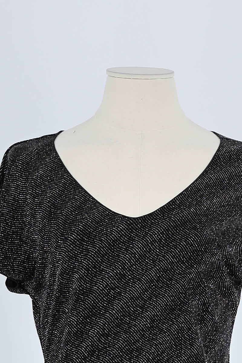 T-shirt Armani Noir en Coton