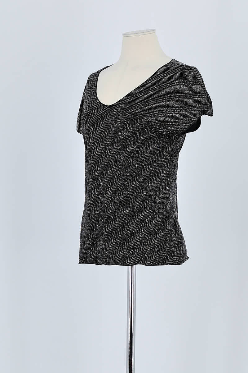 T-shirt Armani Noir en Coton