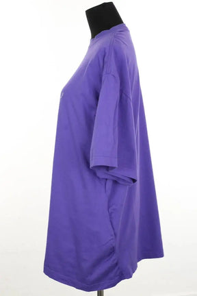 T-shirt Balenciaga Violet en Coton