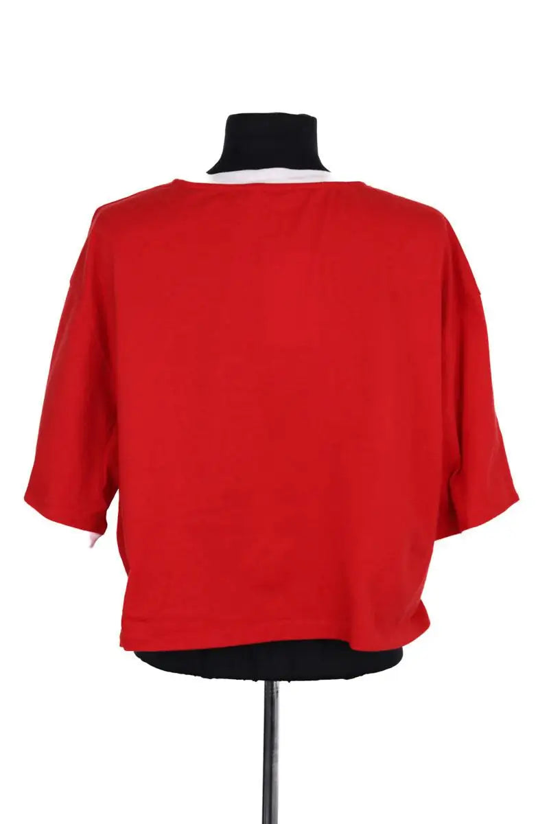 T-shirt Balmain Rouge en Coton