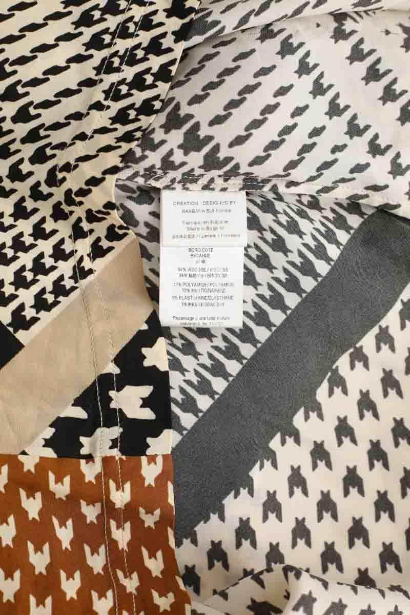T-shirt Barbara Bui Marron en Viscose