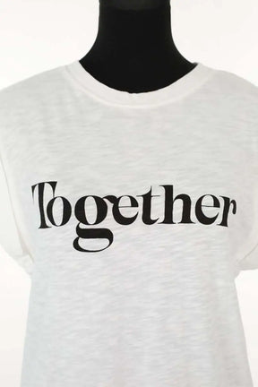 T-shirt Bash Blanc en Coton