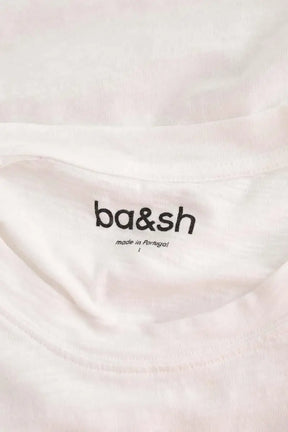 T-shirt Bash Blanc en Coton