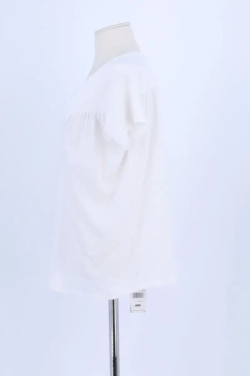 T-shirt Ba&Sh Blanc en Coton