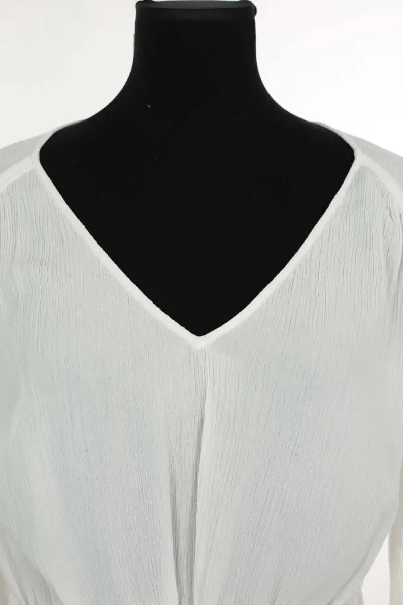 T-shirt Ba&Sh Blanc en Viscose