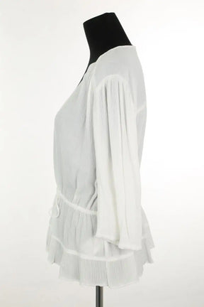 T-shirt Ba&Sh Blanc en Viscose