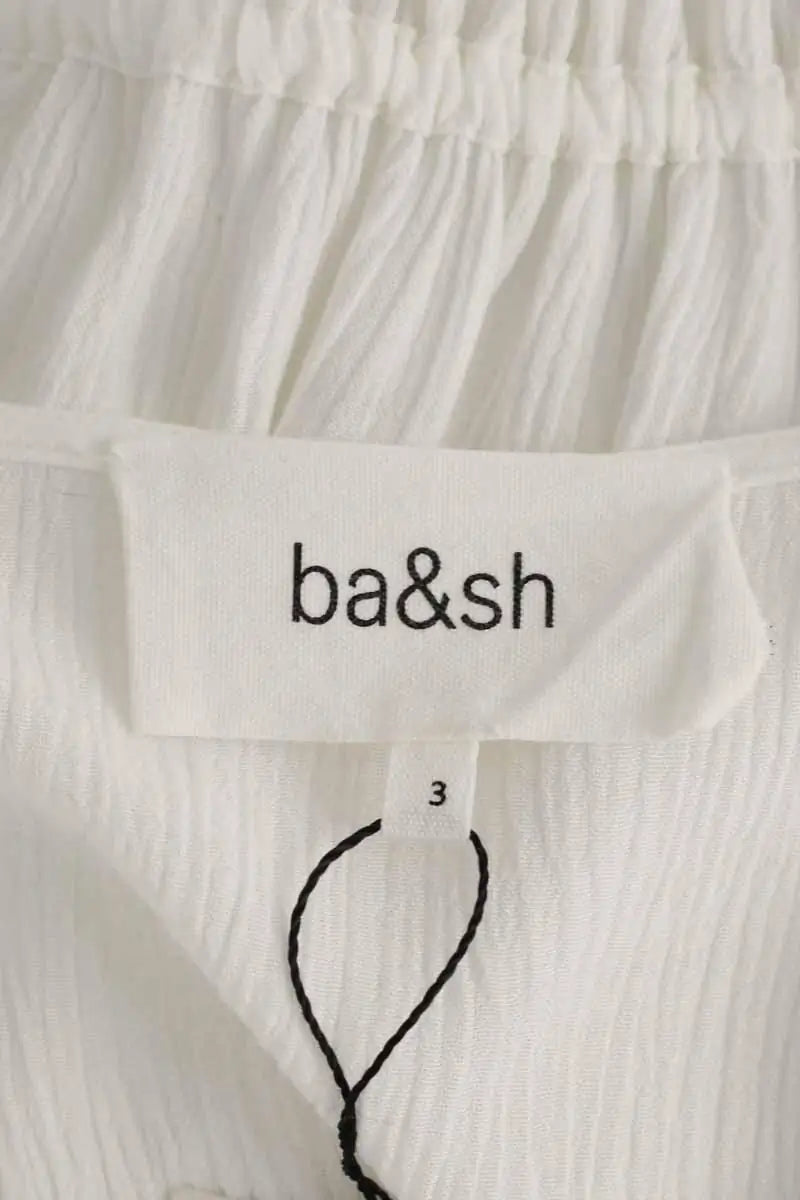 T-shirt Ba&Sh Blanc en Viscose