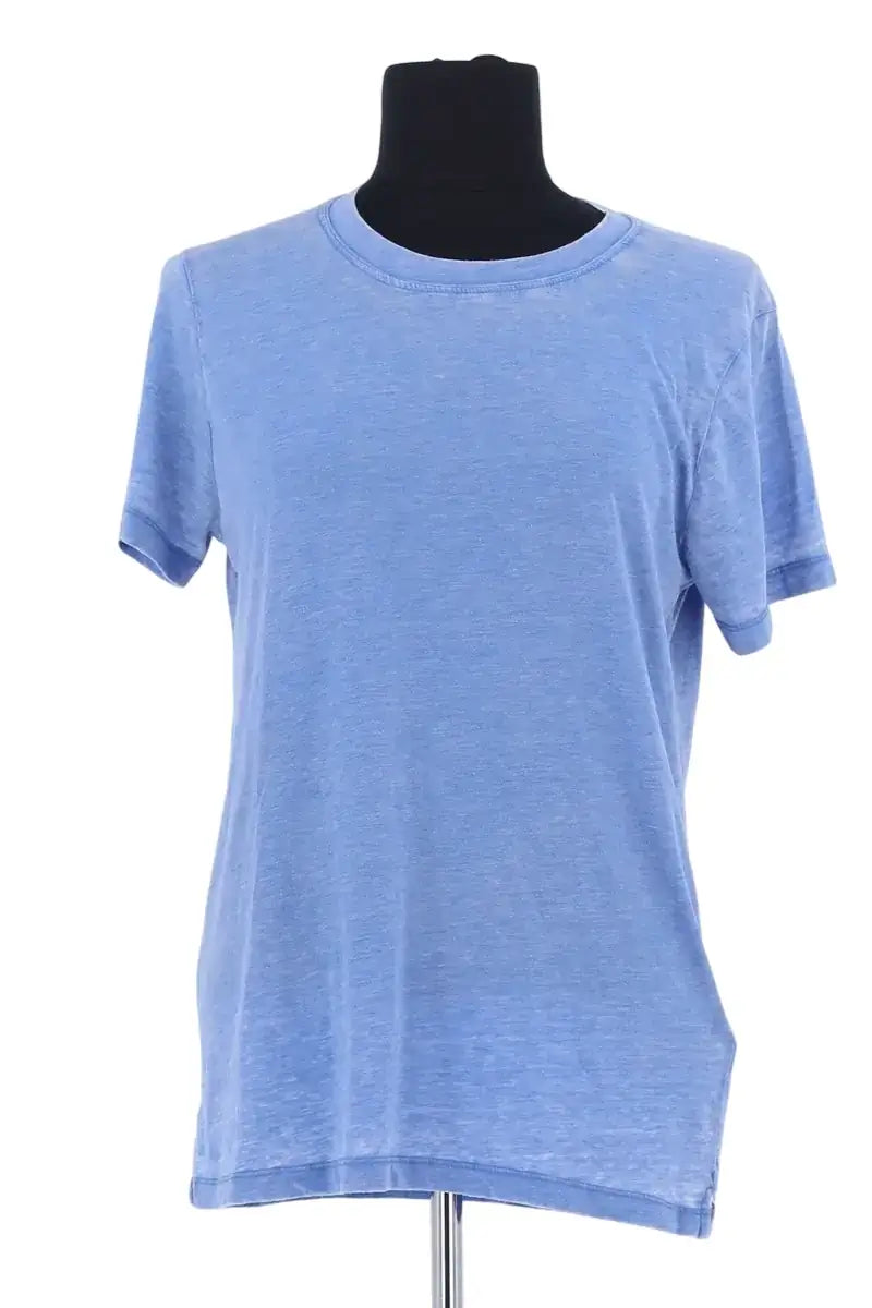 T-shirt Ba&Sh Bleu en Coton, taille S - Seconde Main