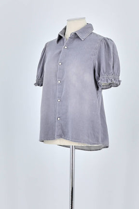 T-shirt Bash Gris en Coton
