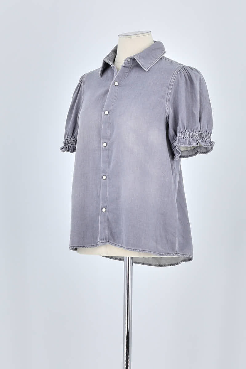 T-shirt Bash Gris en Coton