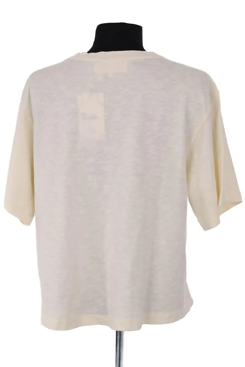 T-shirt Ba&Sh Jaune en Coton