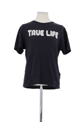 T-shirt Bash Noir en Coton, taille XS - Seconde Main