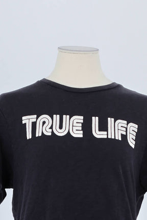 T-shirt Bash Noir en Coton